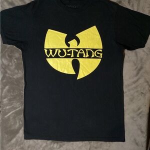 Wu-Tang Black and Yellow Short Sleeve Tee
